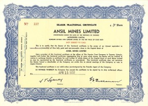 Ansil Mines Limited